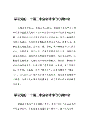 2024年党的二十届三中全会精神学习感悟合集四十篇.docx