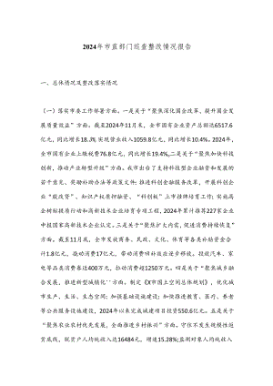 2024年市直部门巡查整改情况报告.docx