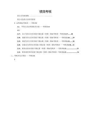 某公司考核规则.docx
