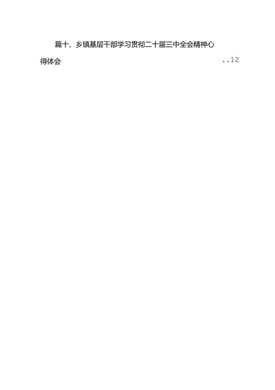 (10篇)乡镇政法委员学习贯彻党的二十届三中全会精神心得体会(最新版).docx_第2页