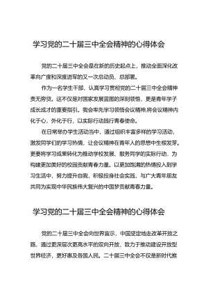 2024年学习二十届三中全会的心得体会发言四十篇.docx