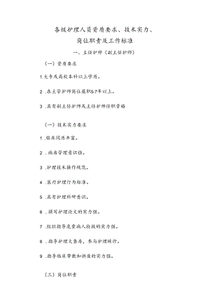 岗位职责及工作标准.docx