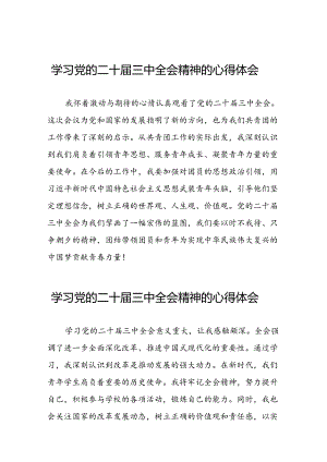 学习党的二十届三中全会精神的心得体会最新版四十篇.docx