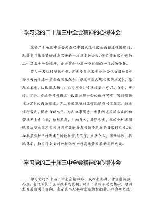 2024年学习二十届三中全会精神心得感悟精选范文四十篇.docx