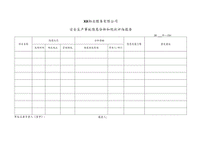 XX物业服务有限公司安全生产事故隐患分析和现状评估报告（2024年）.docx