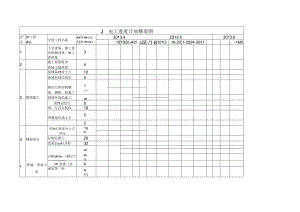 园林景观工程施工进度计划横道图.docx