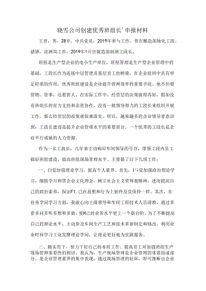 优秀班组长事迹材料.docx
