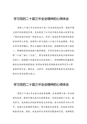 学习观看二十届三中全会精神的心得体会优秀模板二十七篇.docx