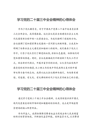 2024年学习二十届三中全会精神心得感悟范文二十七篇.docx