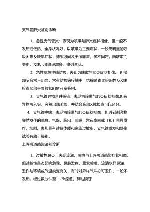 儿科常见病鉴别诊断.docx