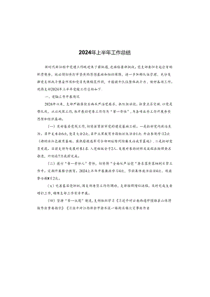 2024年上半年工作总结.docx