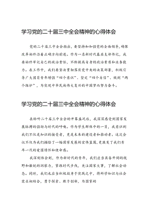 学习2024年党的二十届三中全会精神的心得体会精品范文25篇.docx