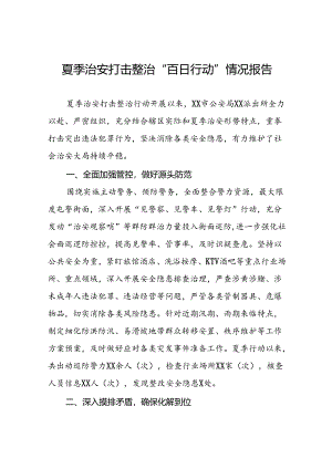 派出所关于开展2024年夏季治安打击整治行动工作总结15篇.docx