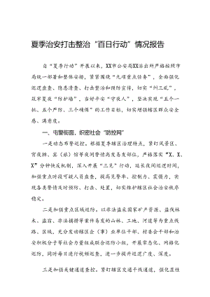 派出所2024年纵深推进夏季治安打击整治行动工作总结15篇.docx