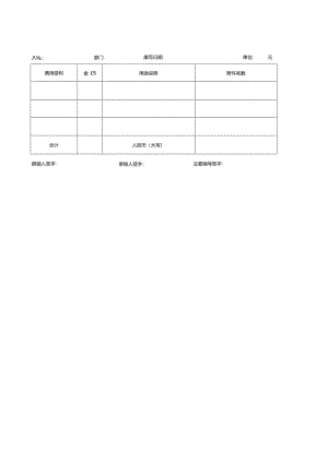 办公费用申请单.docx