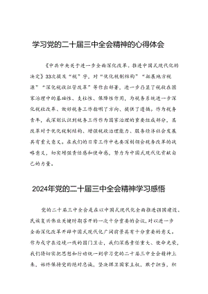 党员学习党的二十届三中全会精神的心得感悟合集42篇.docx