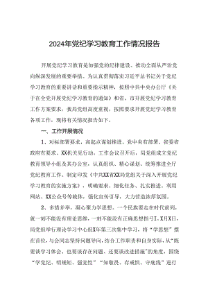 2024年党纪学习教育阶段总结汇报材料二十篇.docx