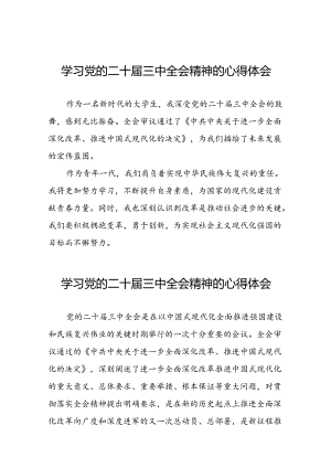 学习贯彻2024年二十届三中全会精神心得感悟合集二十七篇.docx