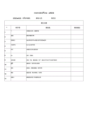 对辊粉碎机设备设施安全隐患排查表.docx