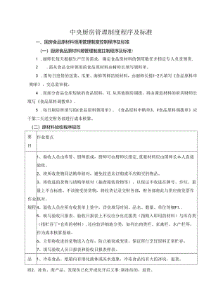 中央厨房管理制度程序及标准.docx
