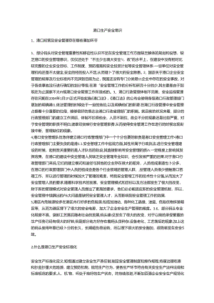 港口生产安全常识安全生产.docx