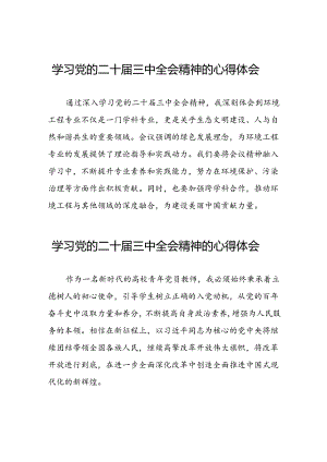 2024年二十届三中全会精神的心得体会31篇.docx