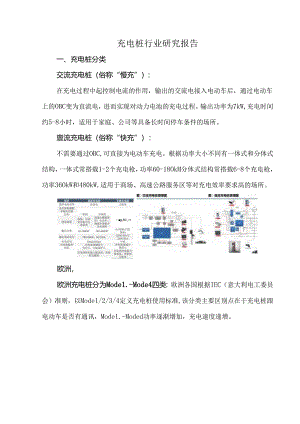 充电桩行业研究报告.docx