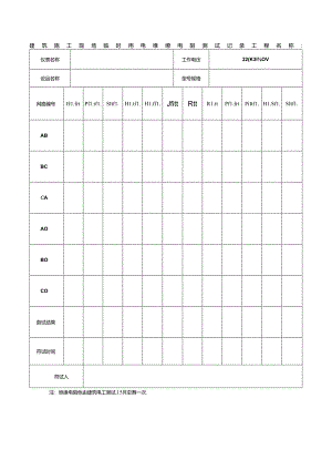 建筑施工现场临时用电绝缘电阻测试记录.docx