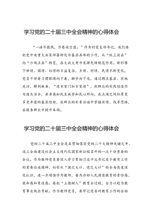 学习二十届三中全会精神心得体会十四篇.docx