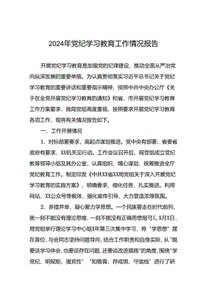2024年党纪学习教育阶段总结汇报材料(10篇).docx