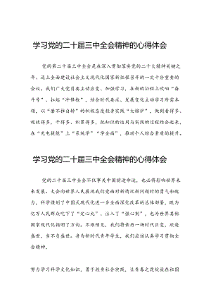 学习党的二十届三中全会精神的心得体会三十篇.docx