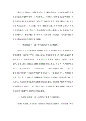 XX学校党建工作实施方案.docx