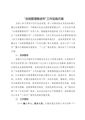 “合规管理推进年”工作实施方案.docx