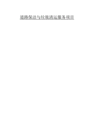 环卫机械化作业管理方案.docx