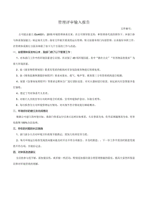 管理评审输入报告.docx