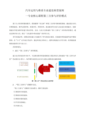 汽车运用与维系专业建设典型案例.docx