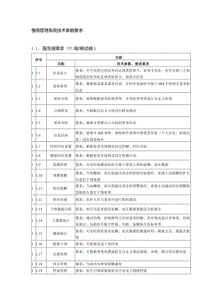 慢病管理系统技术参数要求.docx