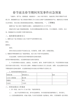 建筑工地春节期间安全应急预案.docx
