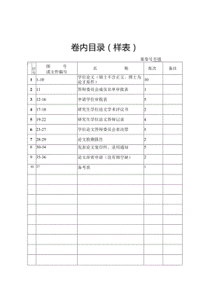 卷内目录样表.docx