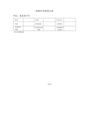 体制内考核登记表.docx