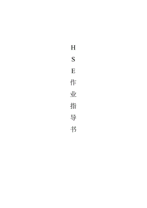 HSE指导书.docx