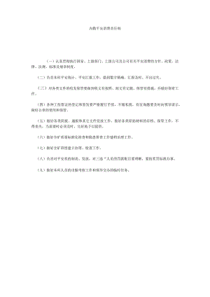【精选】内勤安全生产责任制精选.docx