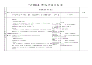 工程部周报.docx