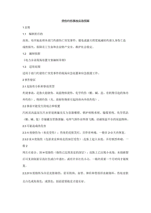 烫伤灼伤事故应急预案.docx