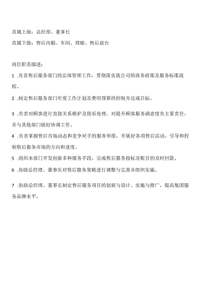 HR-售后岗位职责说明书.docx
