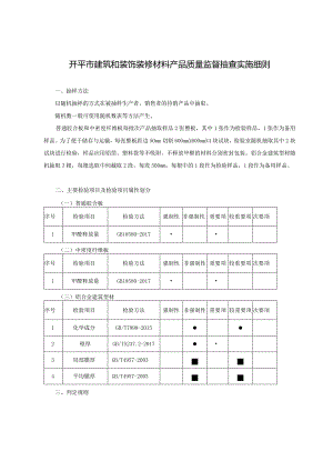 ××产品质量监督抽查实施细则.docx