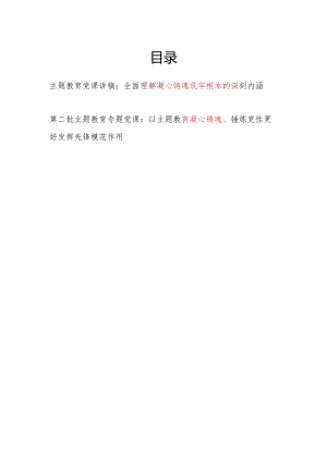 2024年“凝心铸魂筑牢根本”专题党课讲稿.docx