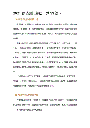 2024春节慰问总结.docx