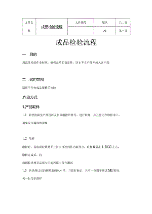 TPU成品检验流程.docx