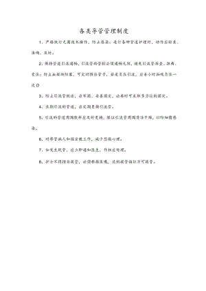 各类导管管理制度.docx